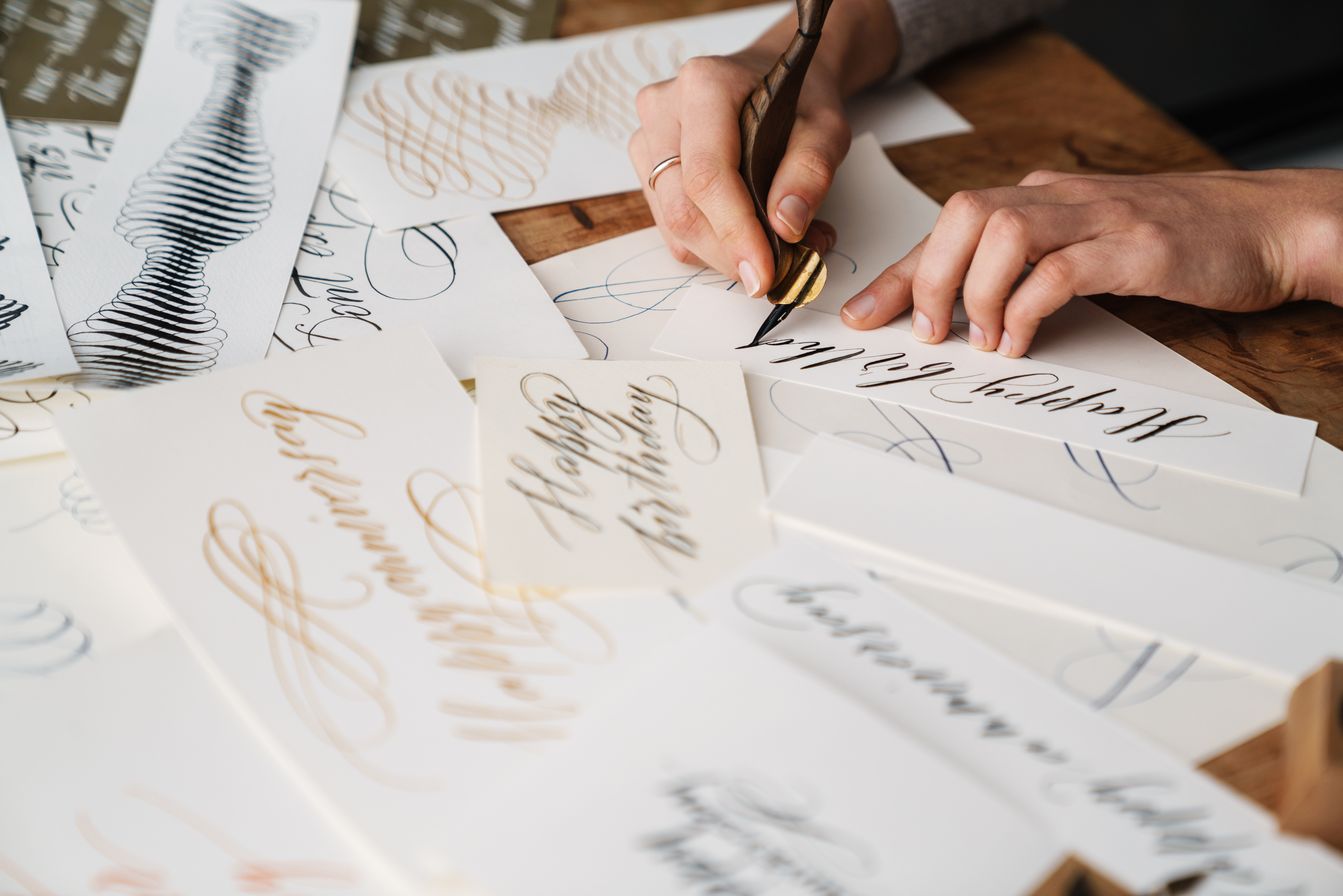 Bespoke Calligraphy Services – Fully Customised Design & Collaboration